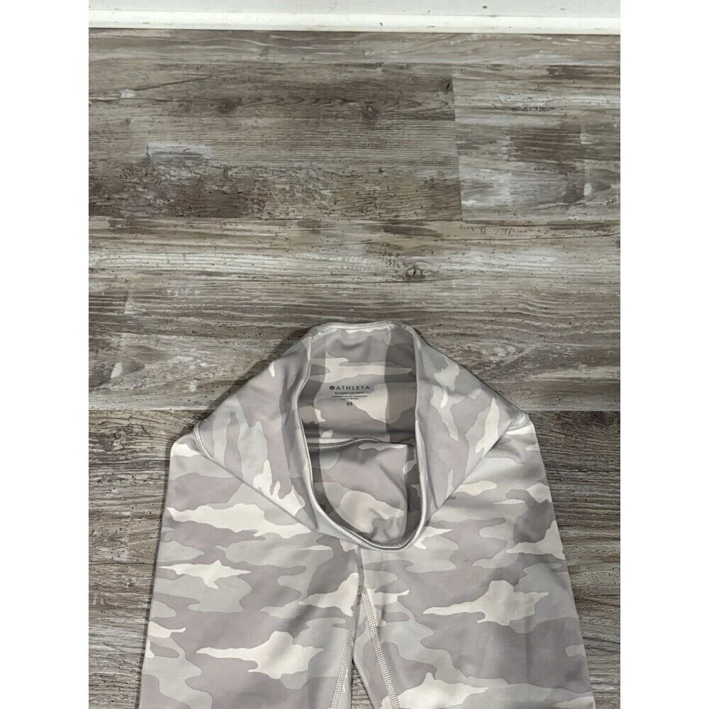 ATHLETA Elation Camo 7/8 High Waisted Compression Leggings Size XS NWOT - Picture 5 of 6